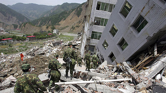 recent earthquakes. the recent earthquake that