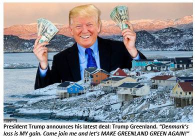 Trump Greenland scam fraud